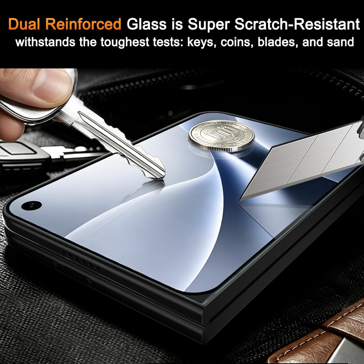 iPhone Duo Crystal Clear Tempered Glass Screen Protectors — 10 Pack