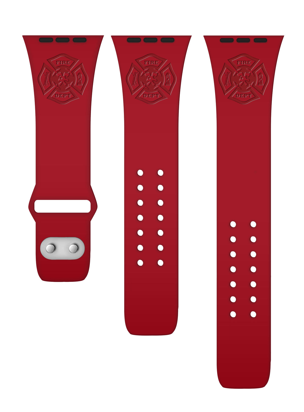 Firefighter First Responder Engraved  Apple Watch Band