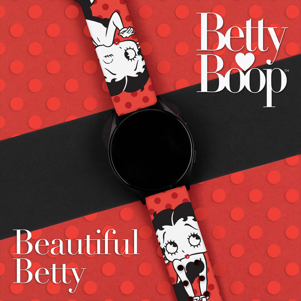 Betty Boop Classic HD  Watchband for Samsung, Garmin, Fossil, and More
