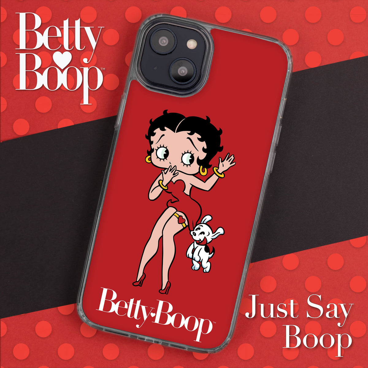 Betty Boop Classic HD Apple iPhone 12 Mag-Safe Phone Case