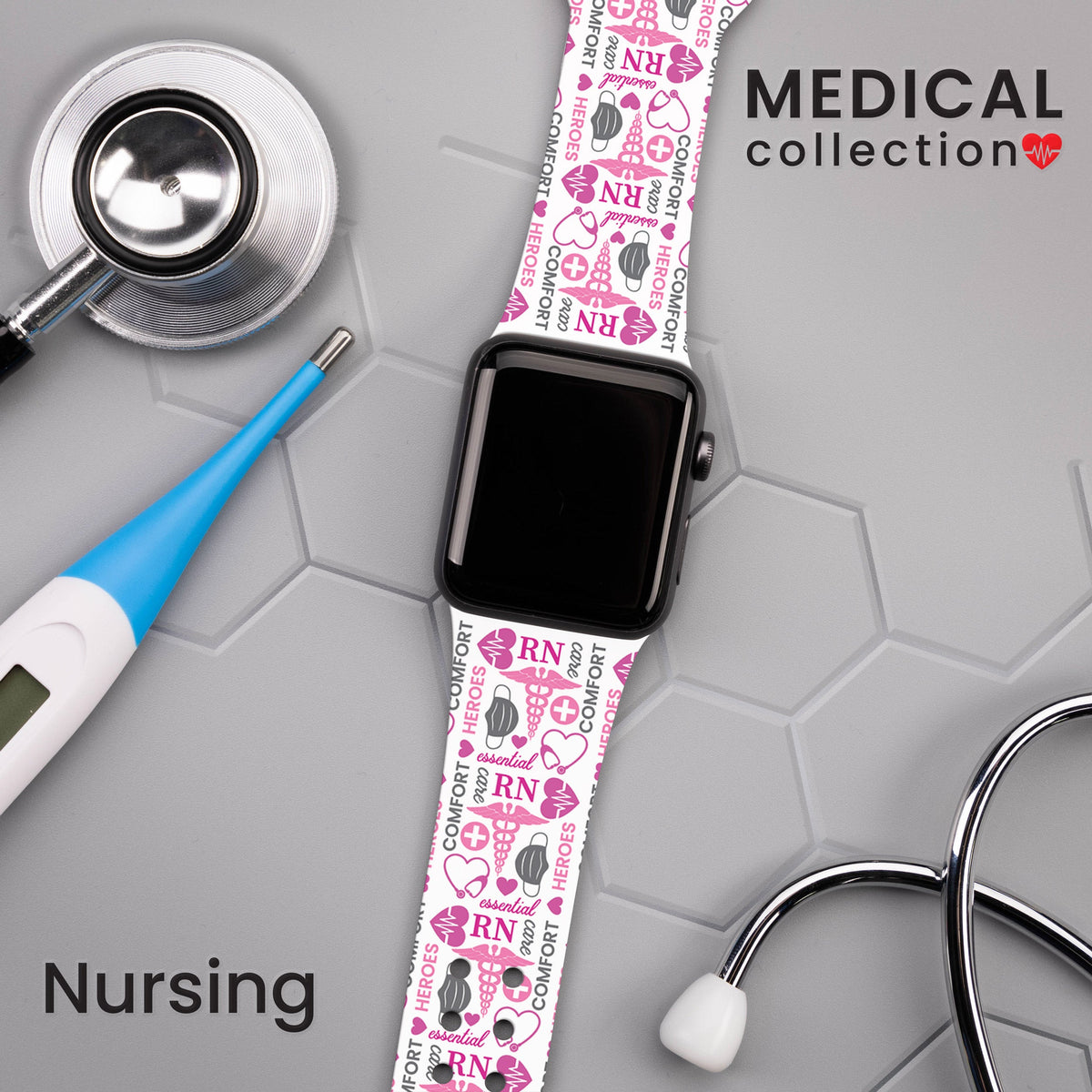 Nursing HD Apple Watch Band