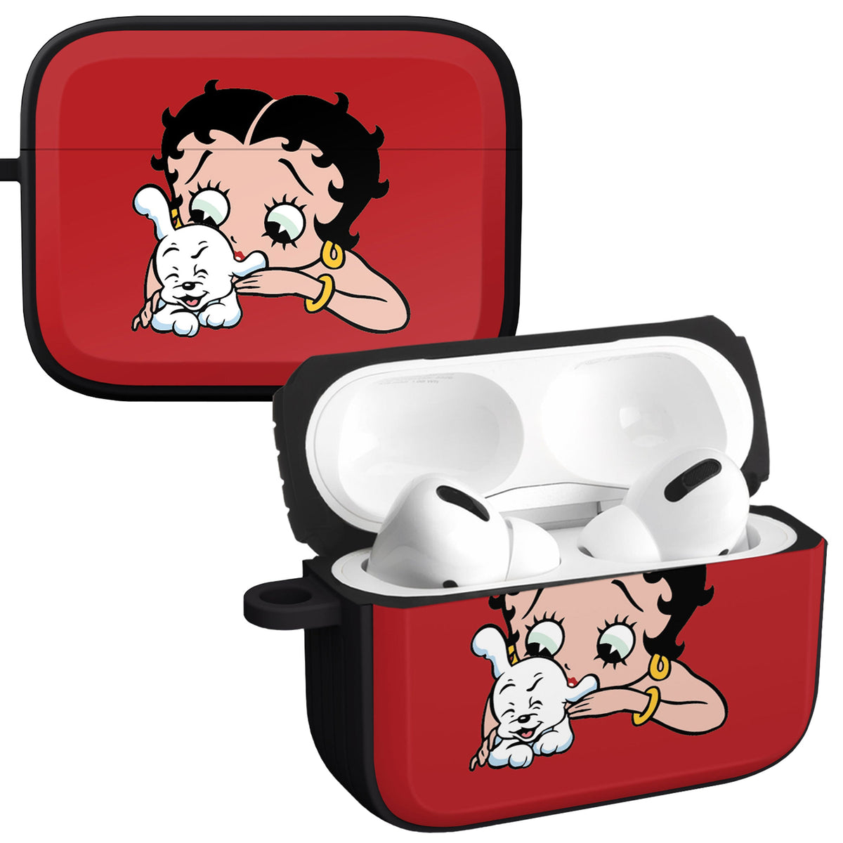 Betty Boop Classic HDX Apple AirPods Pro 1 & 2 Case Cover