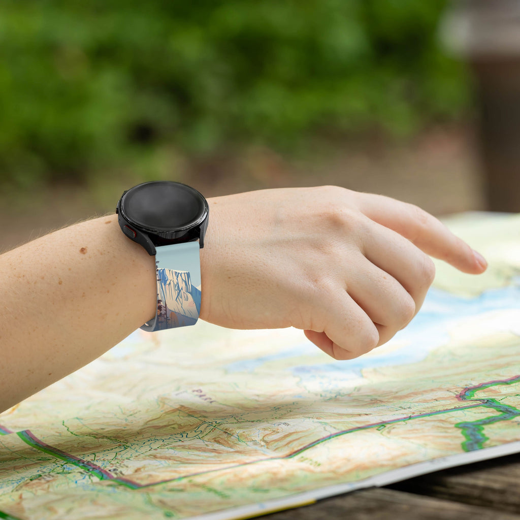 National Parks Yosemite HD  Watchband for Samsung, Garmin, Fossil, and More