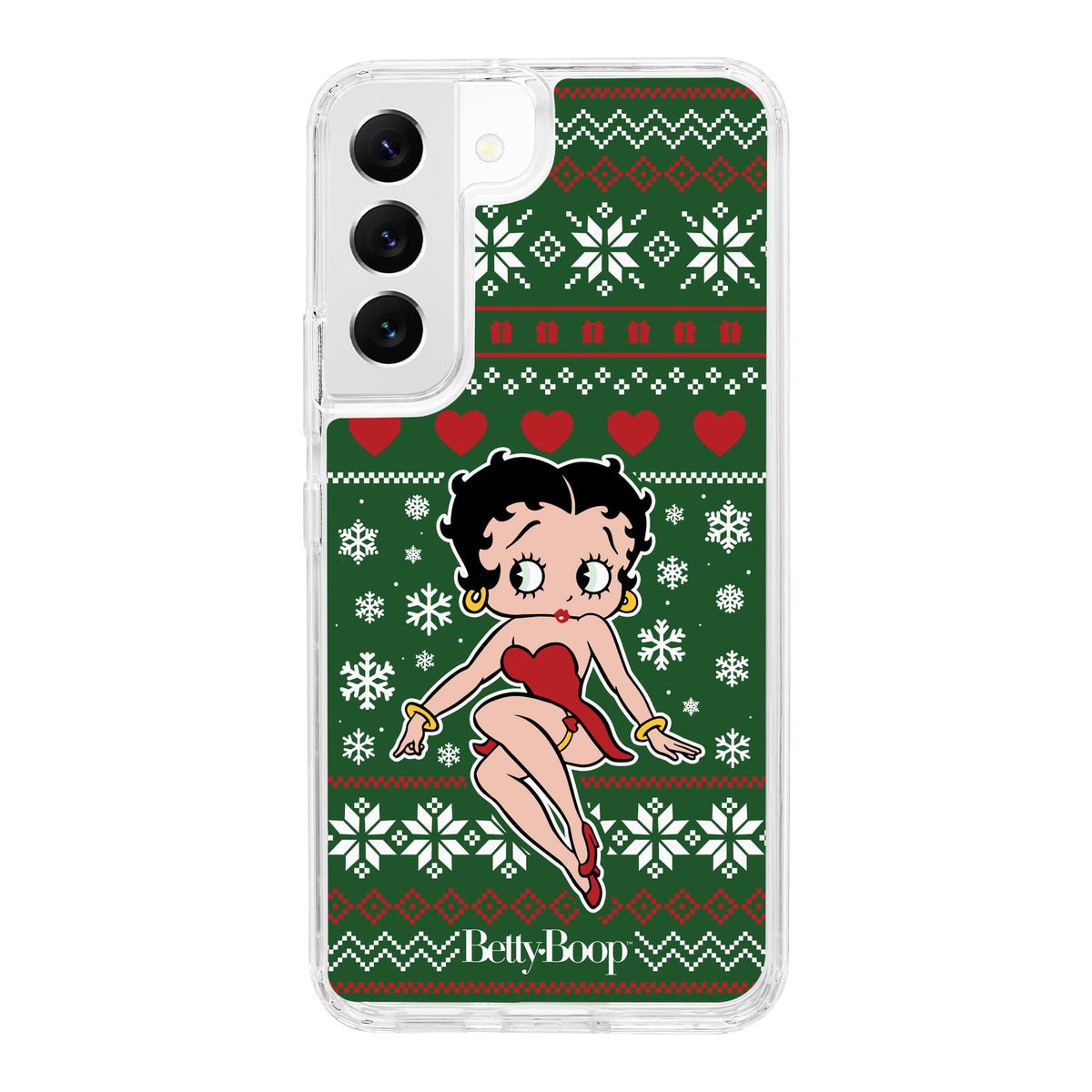 Betty Boop Christmas HD Samsung Galaxy S24 Phone Case