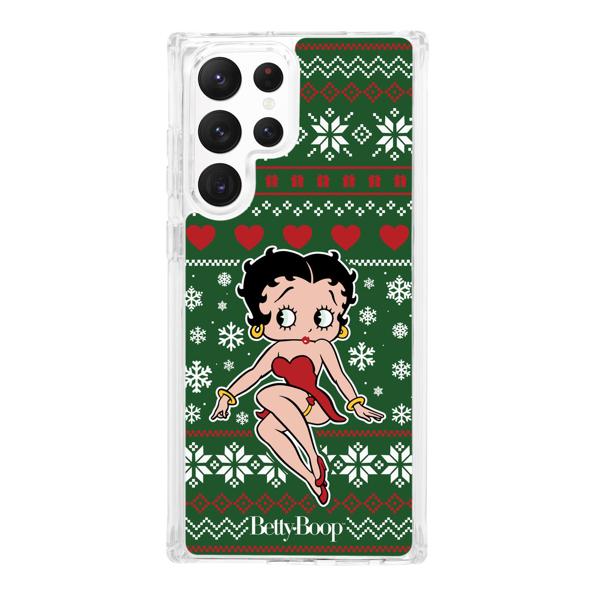 Betty Boop Christmas HD Samsung Galaxy S24 Phone Case