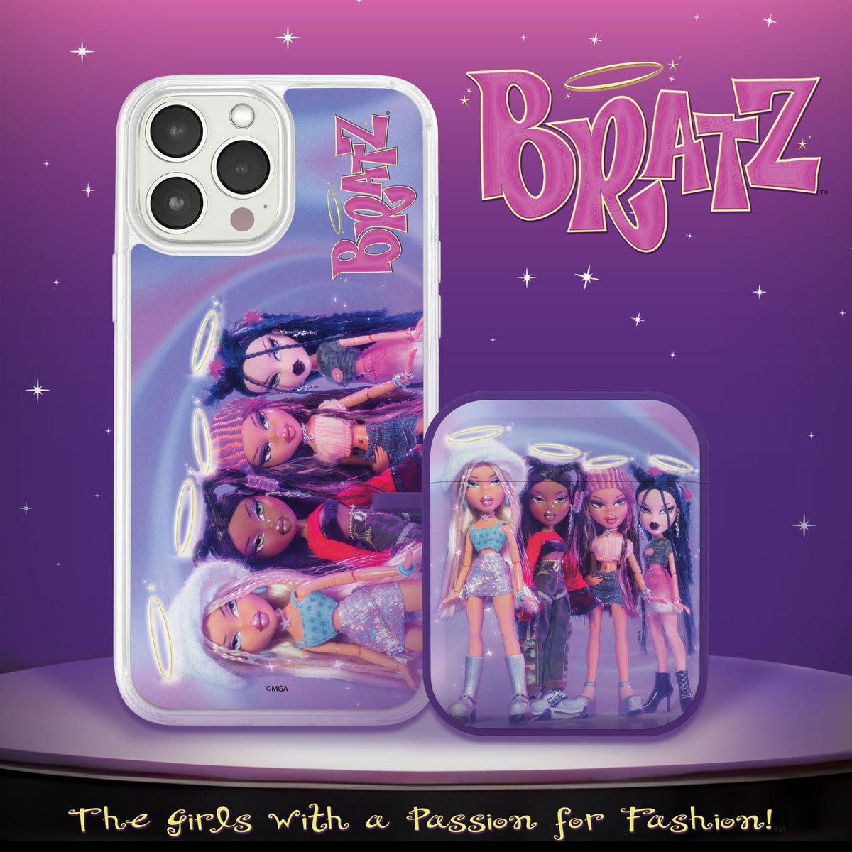 Bratz® Classic HD Apple iPhone 11 Series and AirPods Gen 1 & 2 Combo Package