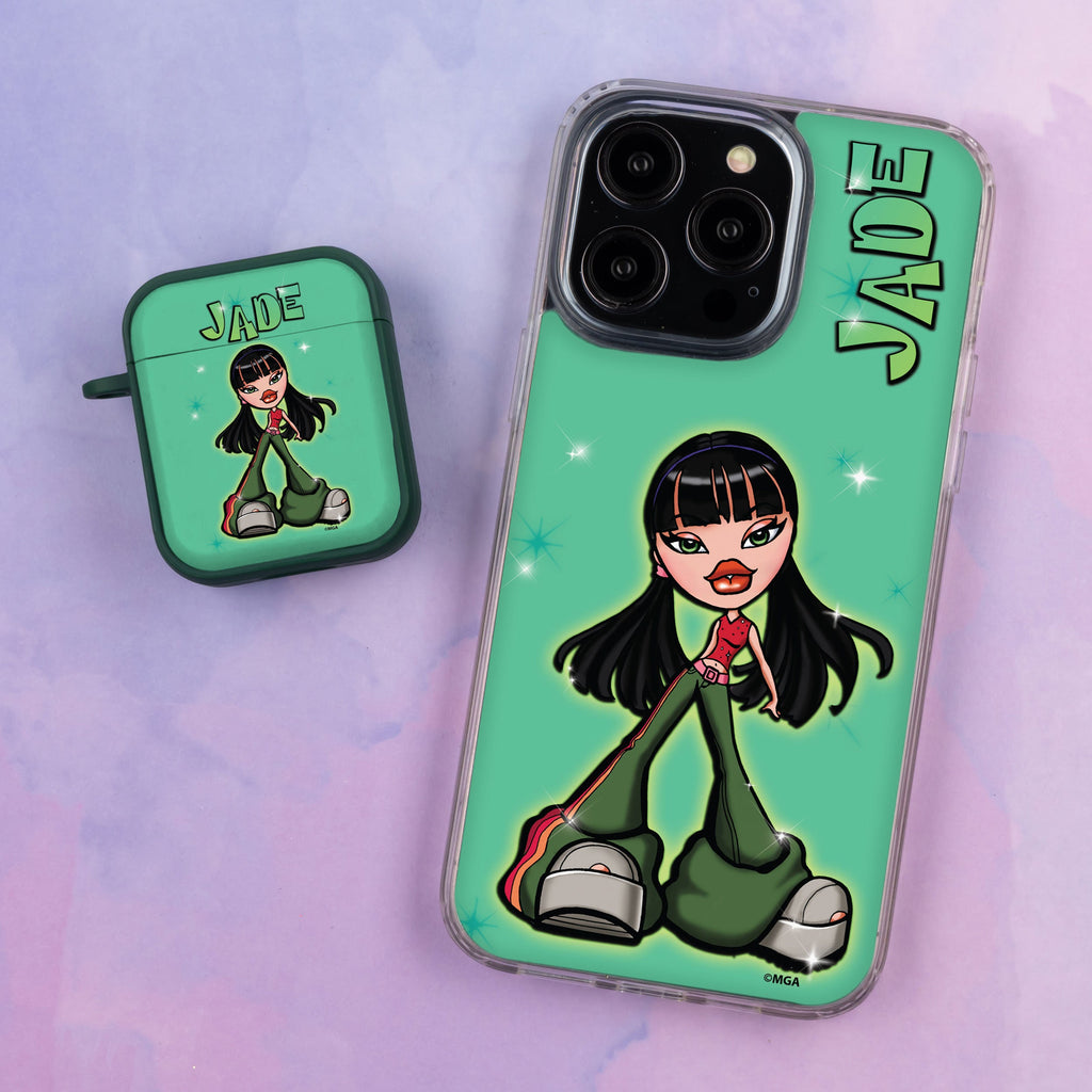 Bratz® Passion For Fashion HD Apple iPhone 12 Mag-Safe Phone Case and AirPods Gen 1 & 2 Combo Package