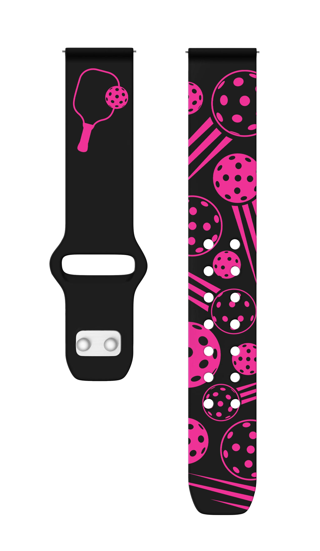 Pickleball HD  Watchband for Samsung, Garmin, Fossil, and More