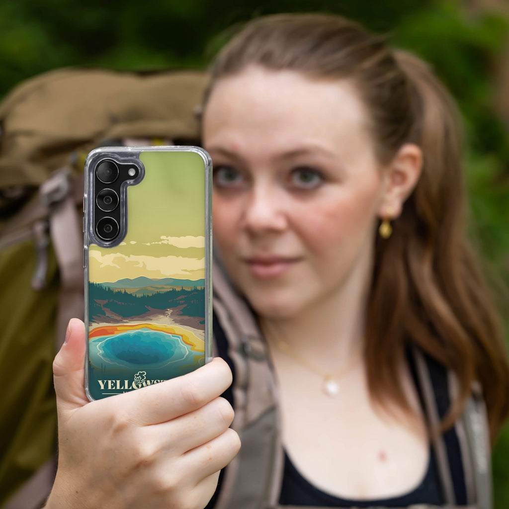 National Parks Yellowstone HD Samsung Galaxy S23 Phone Case