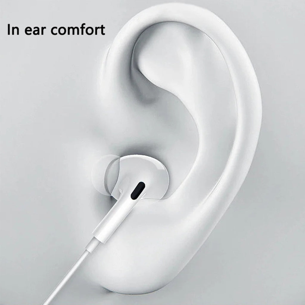 USB-C Wired Earbuds with Microphone & Remote