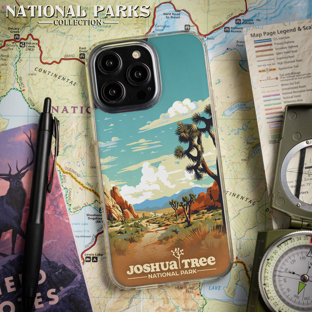 National Parks Joshua Tree HD Apple iPhone 14 Series Mag-Safe Phone Case