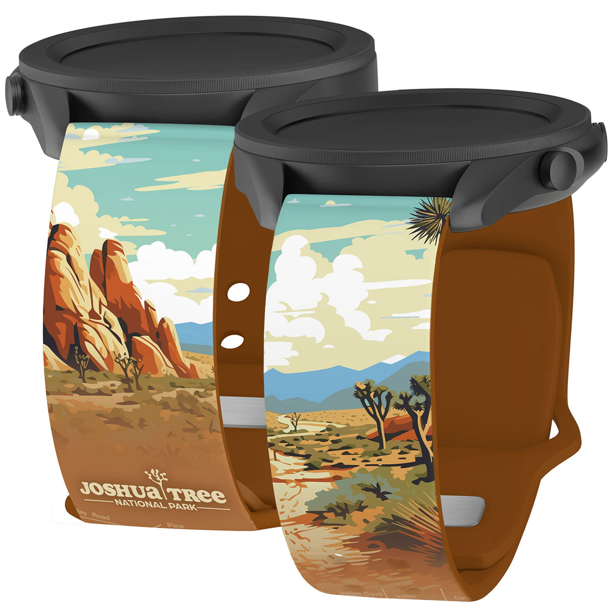 National Parks Joshua Tree HD  Watchband for Samsung, Garmin, Fossil, and More
