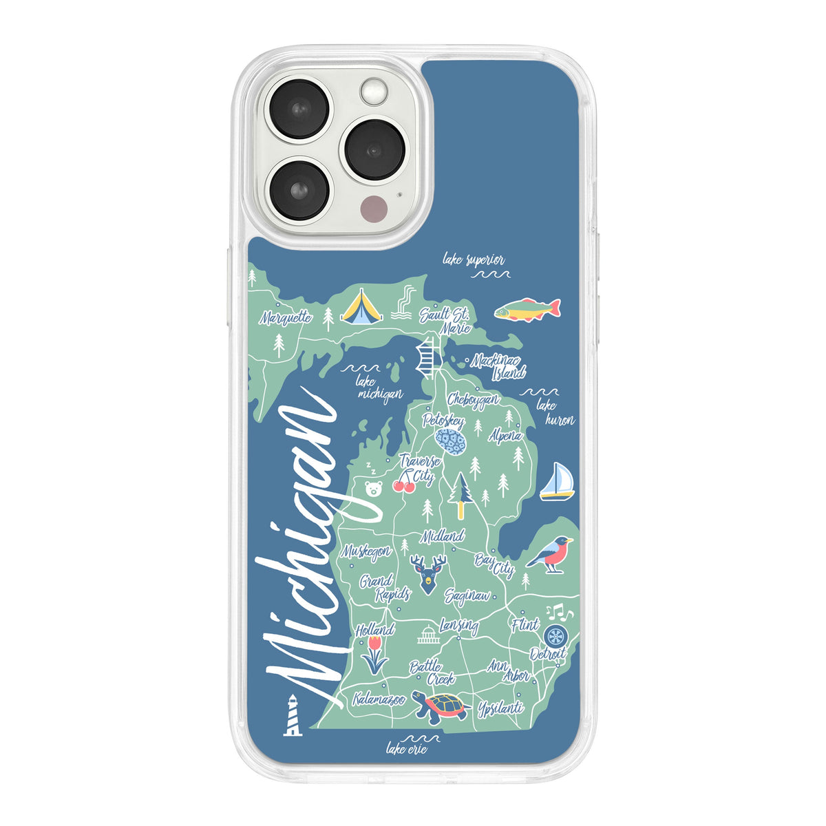 Michigan HD Apple iPhone 12 Series Mag-Safe Phone Case