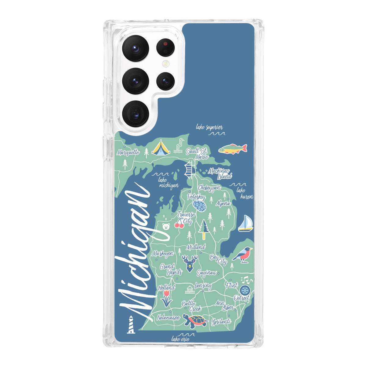 Michigan HD Samsung Galaxy S23 Phone Case