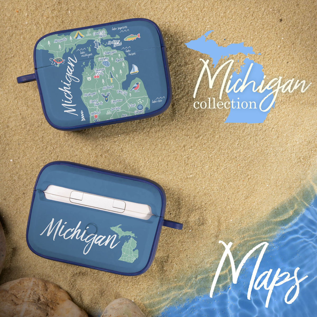 Michigan HDX Apple AirPods Pro 1 & 2 Case Cover