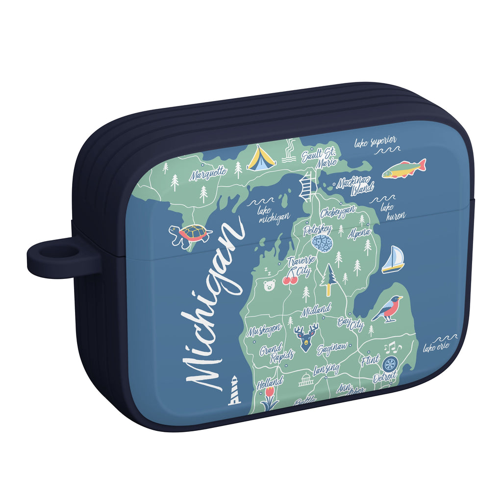 Michigan HDX Apple AirPods Pro 1 & 2 Case Cover