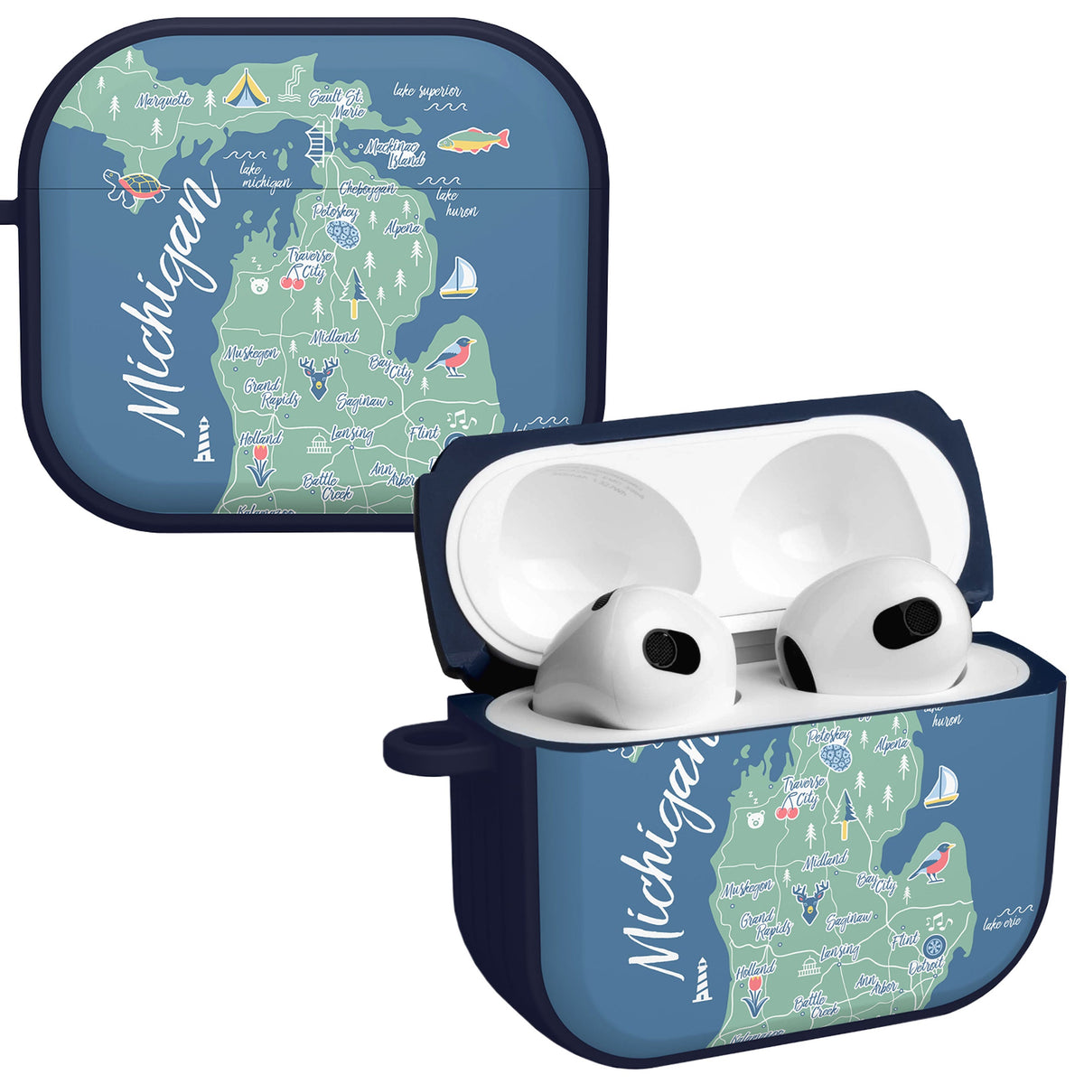 Michigan HDX Apple AirPods Gen 3 Case Cover