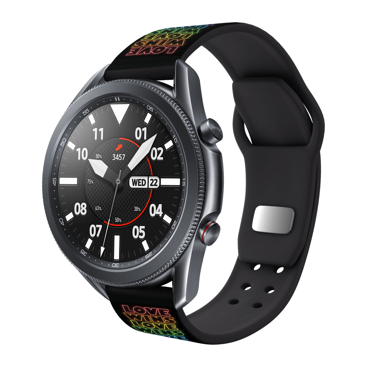 Pride HD  Watchband for Samsung, Garmin, Fossil, and More for Samsung, Garmin, Fossil, and More