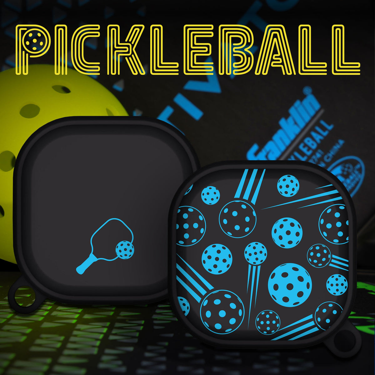 Pickleball HDX Samsung Galaxy Buds Pro & Buds Live Case Cover