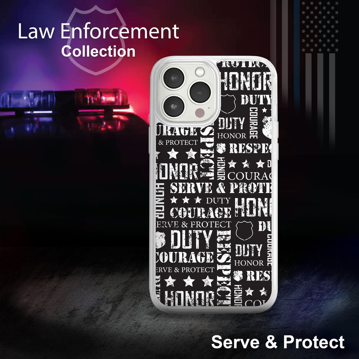 Law Enforcement HD Apple iPhone 14 Mag-Safe Phone Case