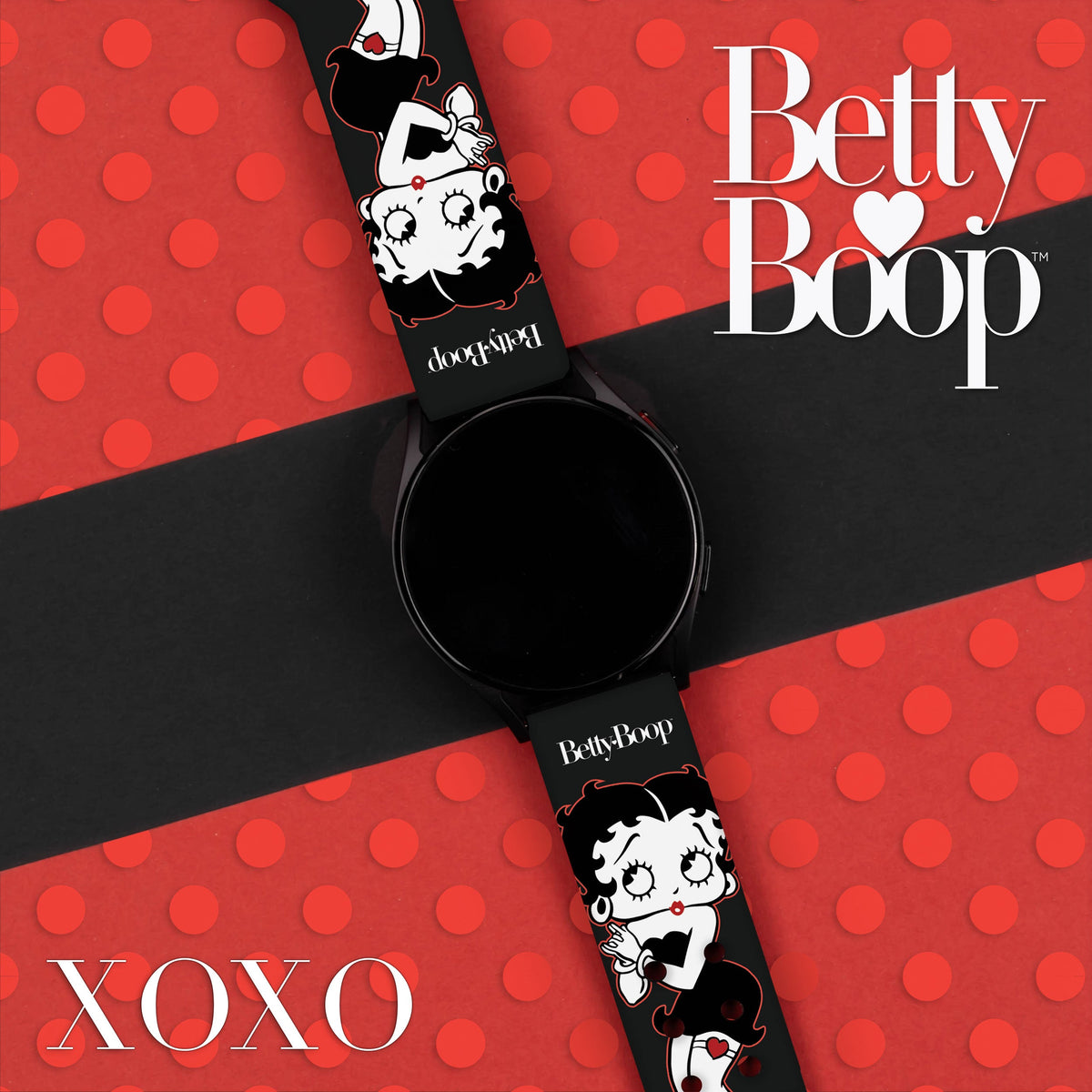 Betty Boop Classic HD  Watchband for Samsung, Garmin, Fossil, and More