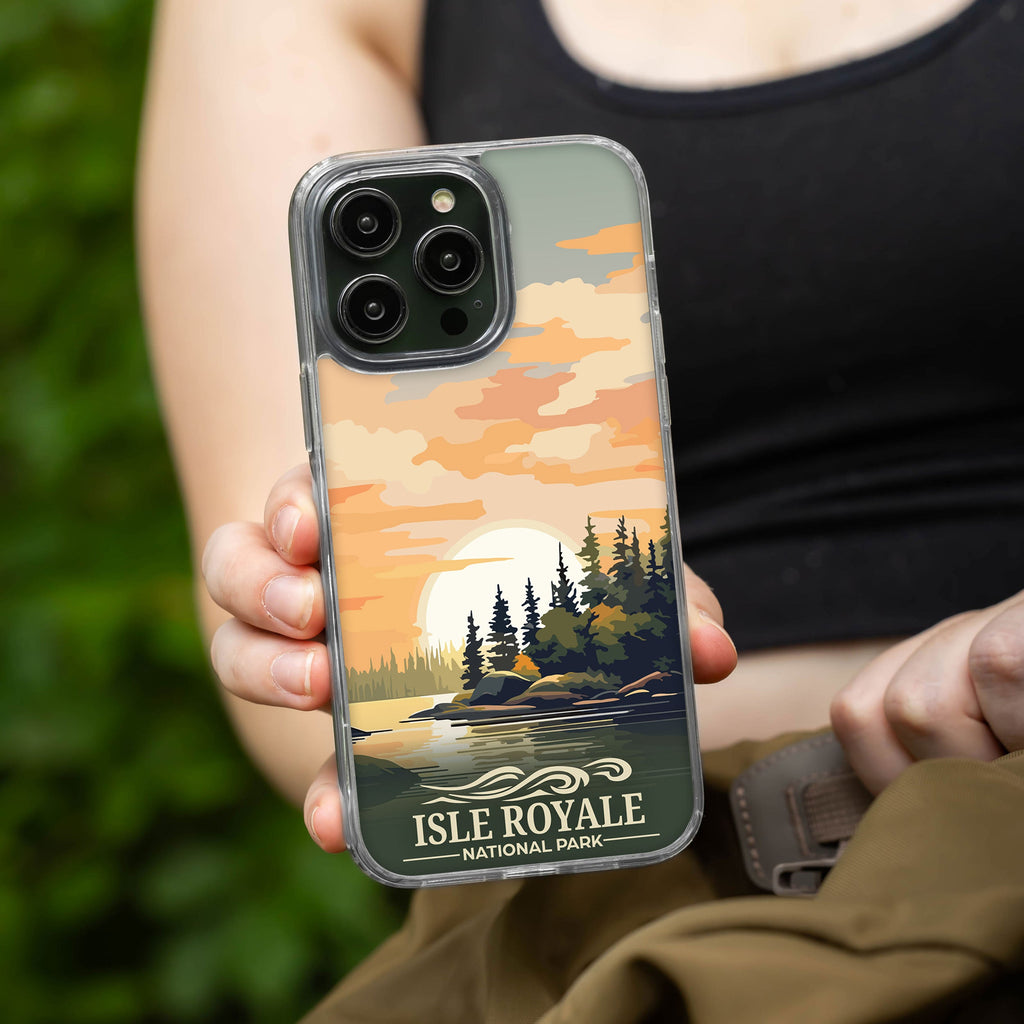 National Parks Isla Royale HD Apple iPhone 11 Series Phone Case