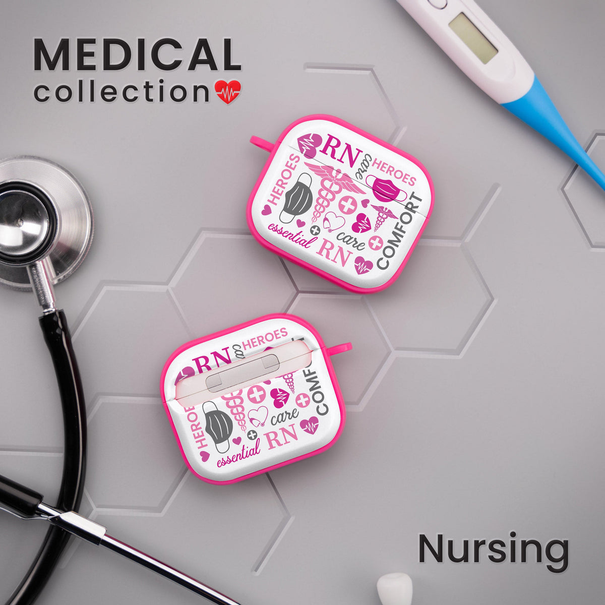 Nursing HDX Apple AirPods Gen 3 Case Cover