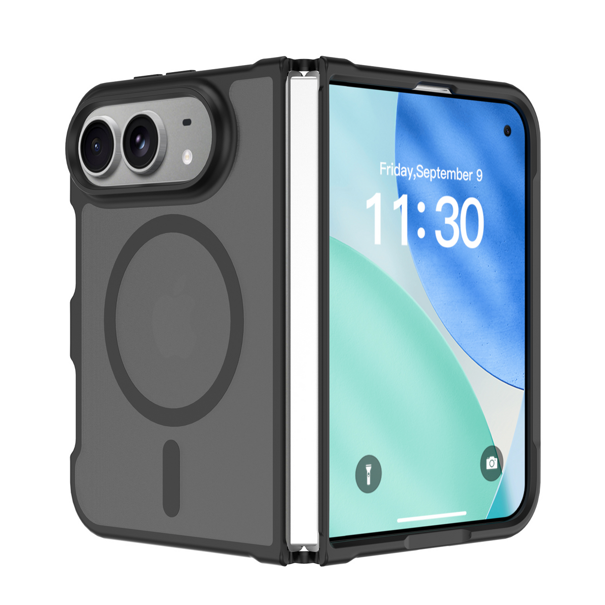 iPhone Duo FrostGuard MagSafe Case – Slim Translucent Frosted Rugged Protective Cover
