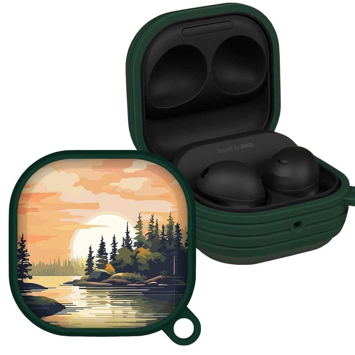National Parks Isla Royale HDX Samsung Galaxy Buds Pro & Buds Live Case Cover