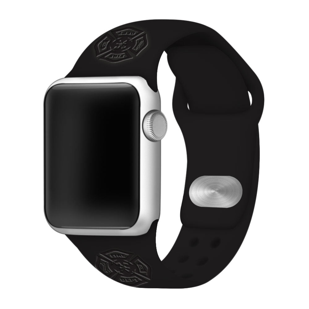Firefighter First Responder Engraved  Apple Watch Band