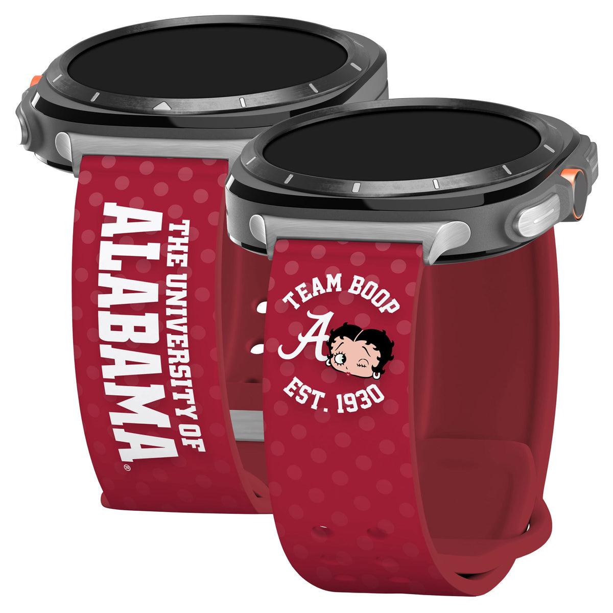 Alabama Crimson Tide X Betty Boop HD Samsung Galaxy Watch Ultra Watch Band