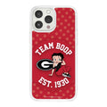 Georgia Bulldogs X Betty Boop HD Apple iPhone 15 Mag-Safe Phone Case