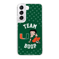 Miami Hurricanes X Betty Boop HD Samsung Galaxy S22 Phone Case