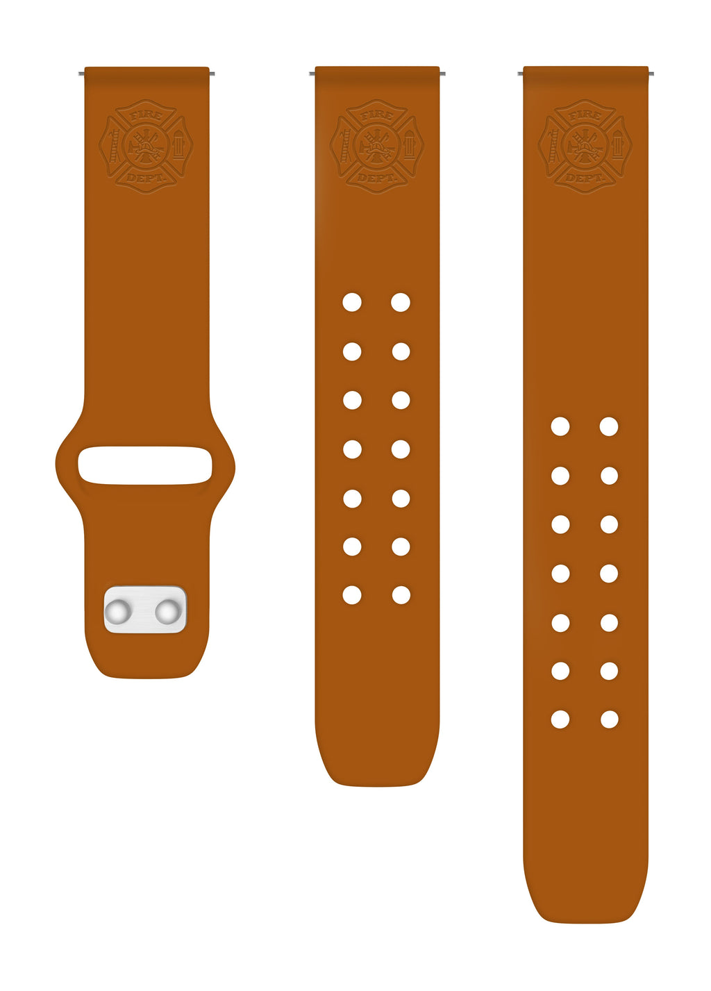 Firefighter First Responder  Watchband for Samsung, Garmin, Fossil, and More for Samsung, Garmin, Fossil, and More