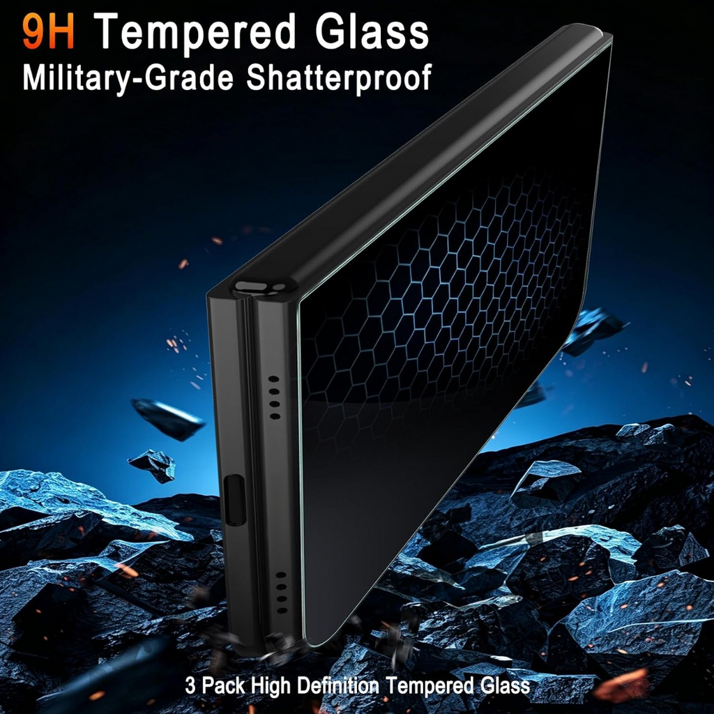 iPhone Duo Crystal Clear Tempered Glass Screen Protectors — 10 Pack