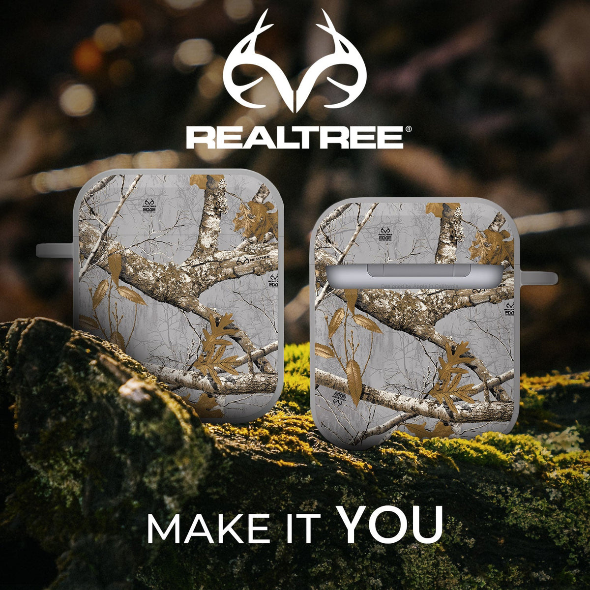 Realtree HDX Apple AirPods Gen 1 & 2 Case Cover