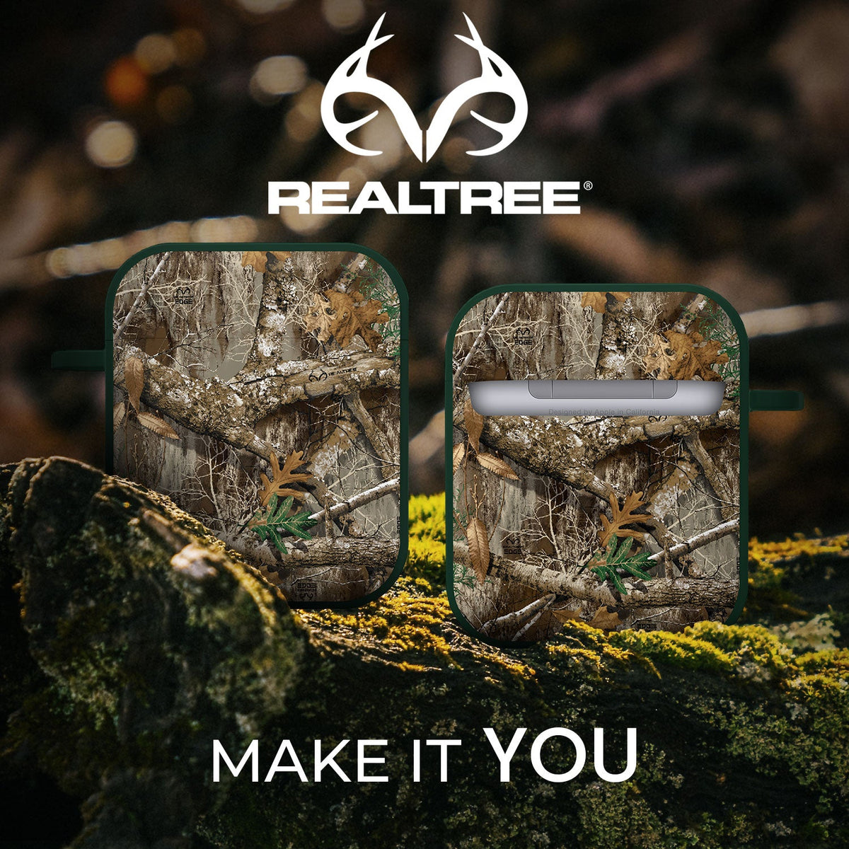Realtree HDX Apple AirPods Gen 1 & 2 Case Cover