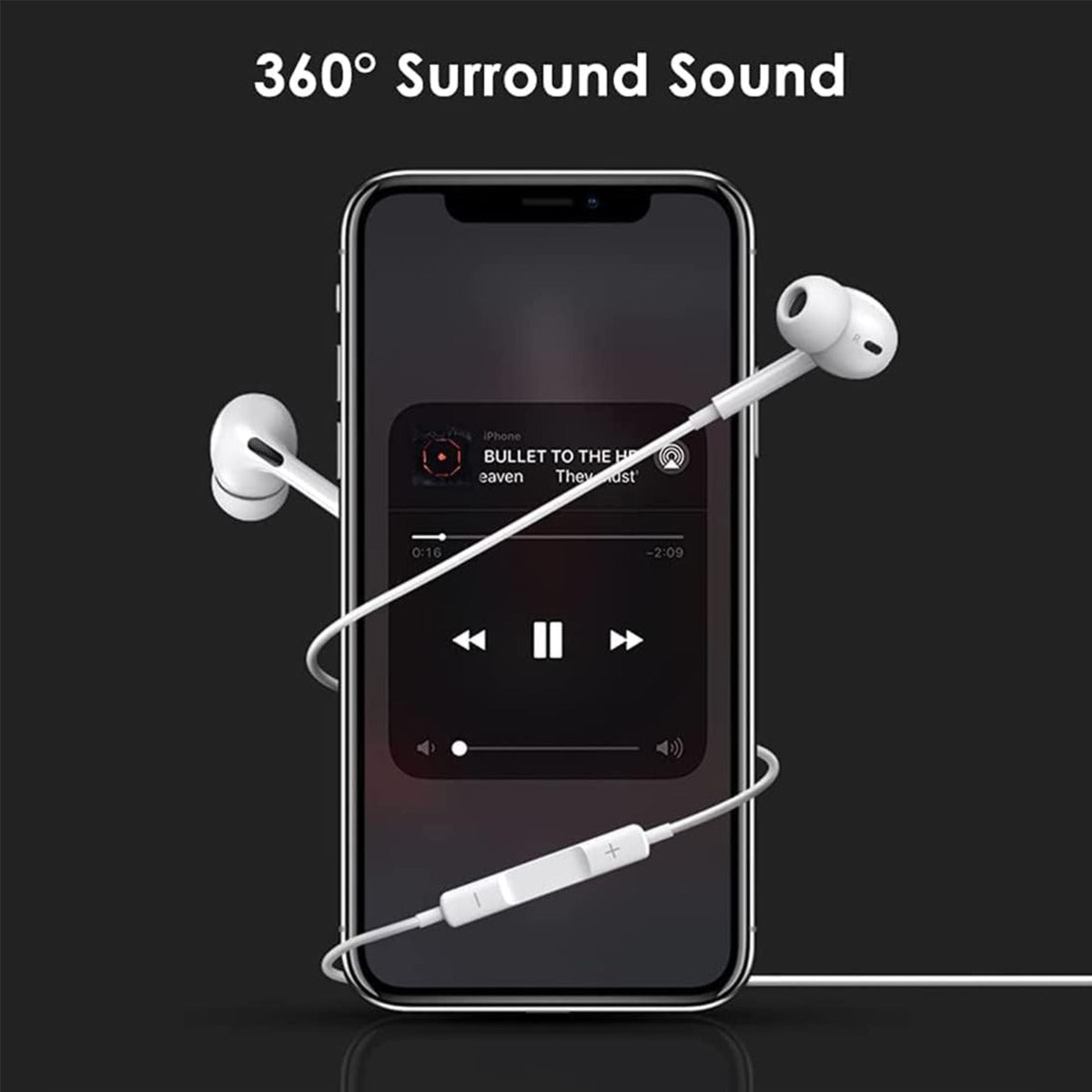 USB-C Wired Earbuds with Microphone & Remote