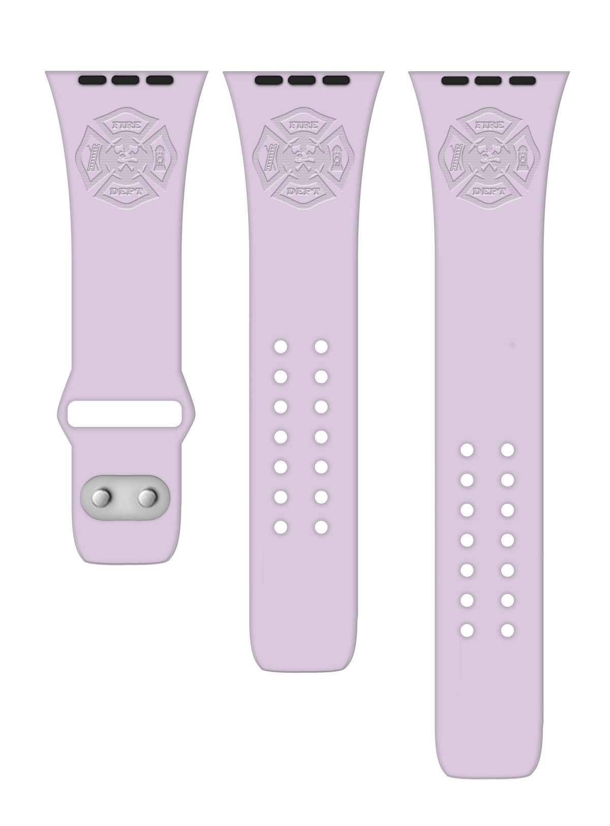 Firefighter First Responder Engraved  Apple Watch Band
