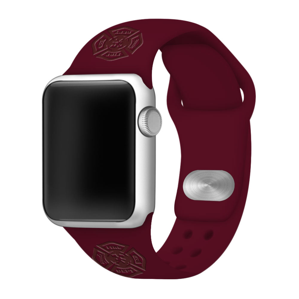 Firefighter First Responder Engraved  Apple Watch Band