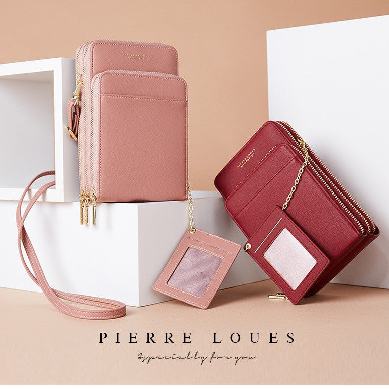 Women's Attractive Zipper Mobile Fashion Trend Phone Bags
