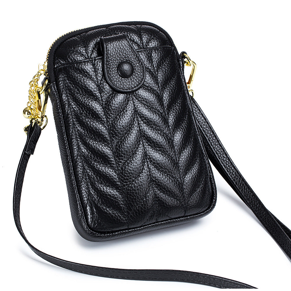 Leather Mobile Trendy Soft Leisure Mini Phone Bags