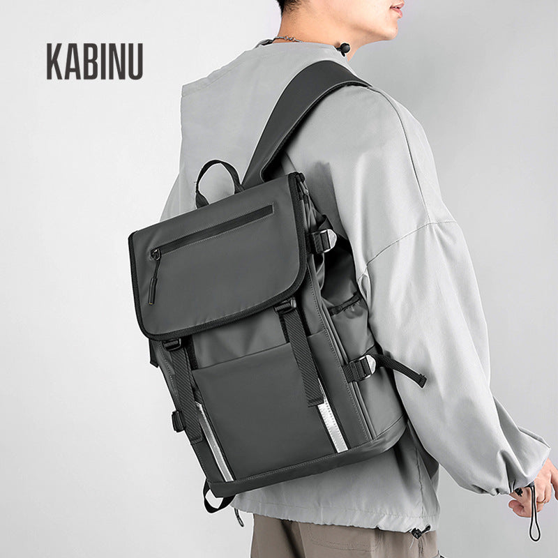 Reflective Stripe Oxford Cloth Business Computer Backpacks