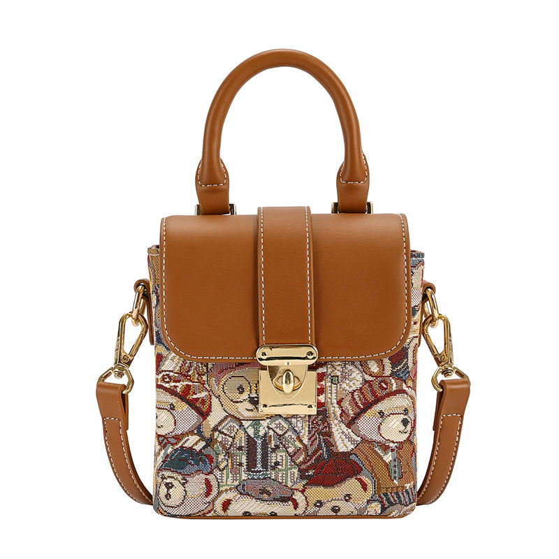 Women's Source Fashion Mobile Versatile Canvas Phone Bags