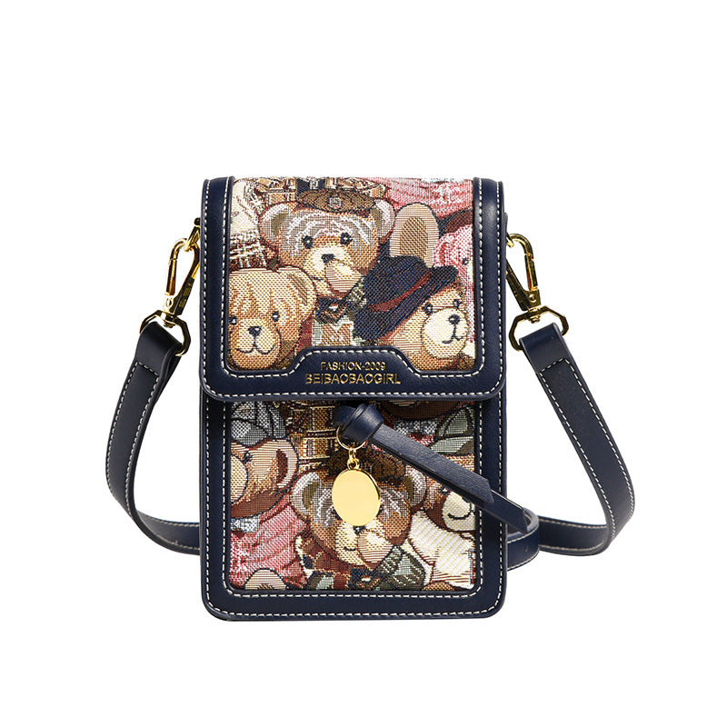 Women's Source Canvas Mobile Cute Fashion Phone Bags