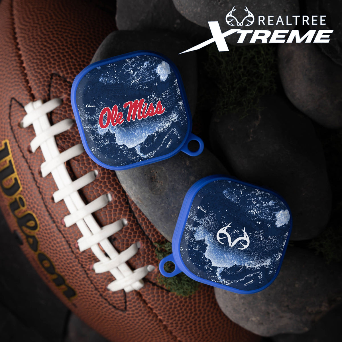 Mississippi Ole Miss Realtree HDX Samsung Galaxy Buds Pro & Buds Live Case Cover