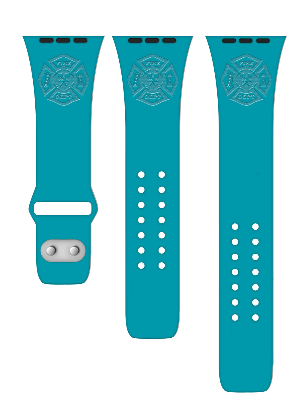 Firefighter First Responder Engraved  Apple Watch Band