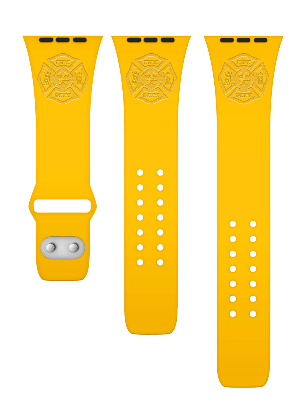 Firefighter First Responder Engraved  Apple Watch Band